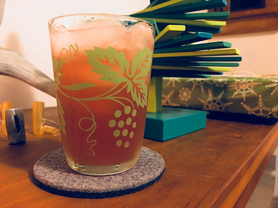 Winter Fizz cocktail