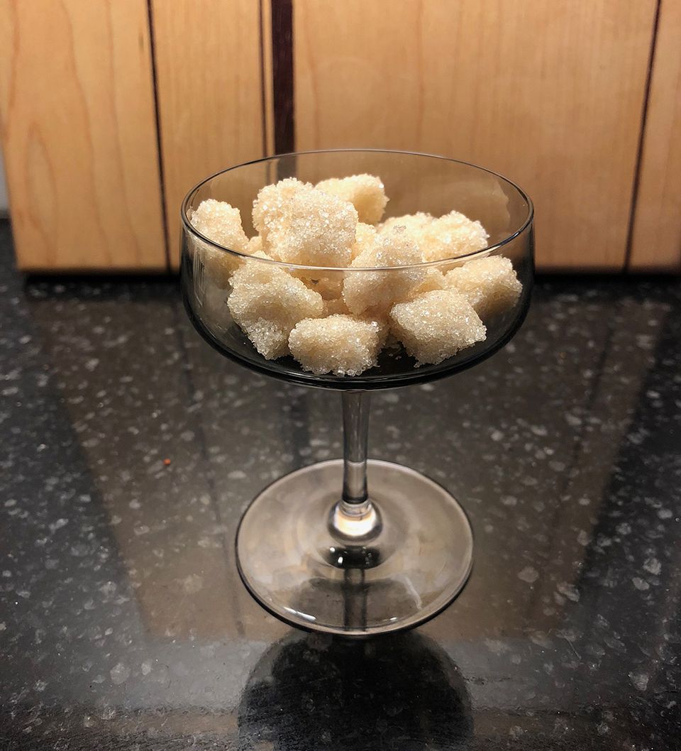 Homemade Bitter-infused Sugar Cubes - recipe below